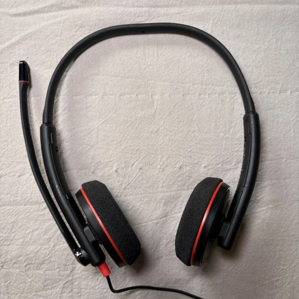 Plantronics Blackwire C3210 Wired Monaural Headset USB-A Black‎ Noise Canceling